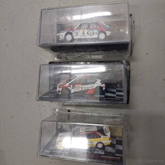 Toyota Yaris WRC, Audi Quattro, Lancia Delta Integrale