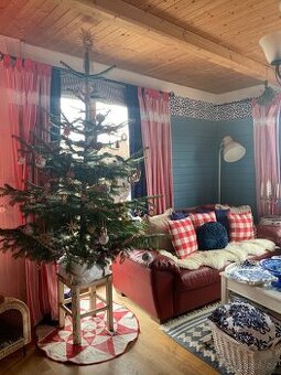 Kožená sedací souprava zn. IKEA rozkládací