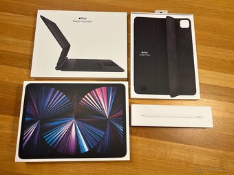 Apple iPad PRO 3 gen. 11” M1 256GB wifi+cell., příslušenství
