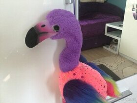 Flamingo plyšový - 1