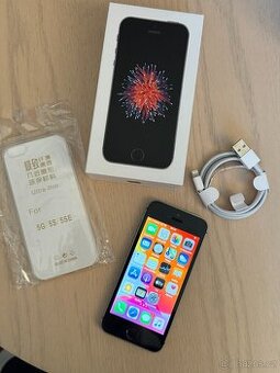 iPhone SE (1. gen.), 16 GB, černá