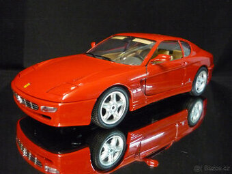 Ferrari 456 GT červené Bburago 1/18