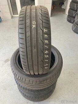 Letní pneu 205/45/17