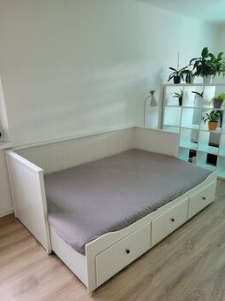 Rozkládací postel IKEA Hemnes 80-160×200