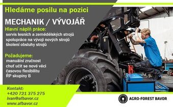MECHANIK - VÝVOJÁŘ