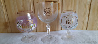 jubilejní sklenice
