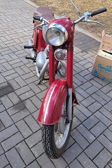 JAWA 250/353 Kývačka s TP, RV. 1959