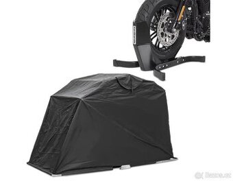 Mobilní garáž pro motorku