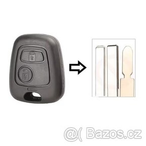 Obal autoklíče Citroen, Peugeot