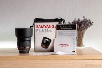 SAMYANG 85 mm f/1,4 AS IF MC pro Nikon