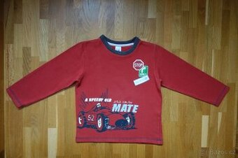 Chlapecká cihlová mikina vel. 122 - 1