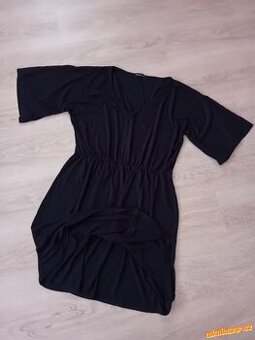 HEZKÉ ČERNÉ DÁMSKÉ ŠATY - vel.XL /zn.COTTON ON