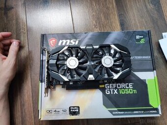 MSI GeForce GTX 1050 Ti 4 GB GDDR5