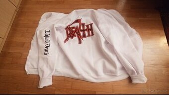 Mikina XL s logem DEATH na zádech