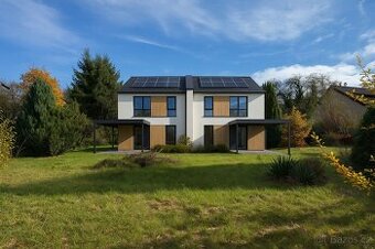 Stavební dvojpozemek 1485 m² s chatou - Mnichovice u Prahy