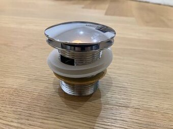 Výpusť vanová nebo umyvadlová click-clack chrom