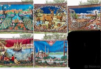 okrasné koberce nové RŮZNÉ MOTIVY VIZ FOTO