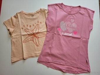 Tričko zn. Lewro "believe" a crop top "starfish" vel. 12