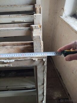 Špaletová kastlová okna 4ks