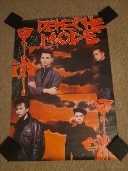 3x RETRO PLAKÁT SKUPINY DEPECHE MODE