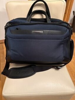 Samsonite PRO-DLX 6 Aktovka 15.6" Modrá Rozšiřitelná 16/23L