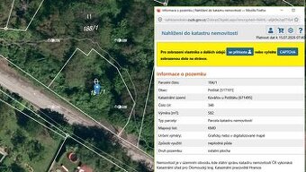 Prodej stavebního pozemku, 582 m², Kovářov u Potštátu
