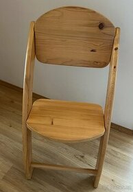 Rostoucí dětská židle Domestav - dřevo