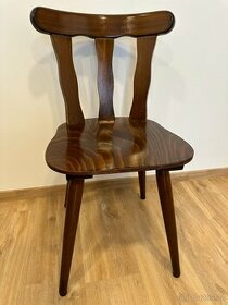 Restaurační dřevěné židle 2 kusy
