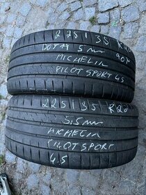 Letní pneu 2x225/35 R20 Michelin pilot sport 4s
