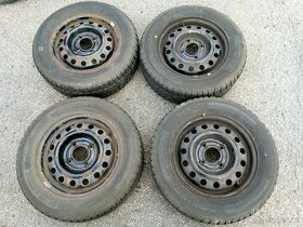 ocelové disky Hyundai/Kia 5,5x14 4x100 et46+zimní pneu