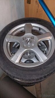 Alu kola s letními pneu 205/55 R16