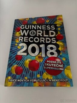 kniha guiness world records 2018 - 1