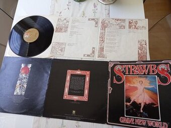 STRAWBS „Grave New World „ A & M 1972/ nadherny trojdielny - 1