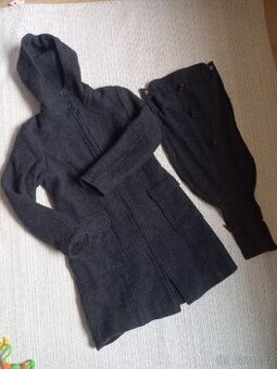 Vlněný nosící kabát Mamalila S