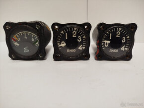 Tlakomer / Ampérmeter Mil-Mi2 - 1
