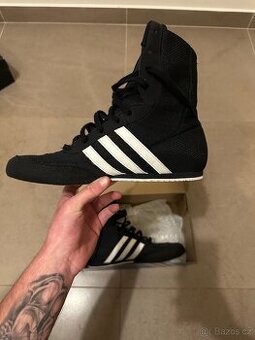 Boxerské boty adidas Box Hog II černé