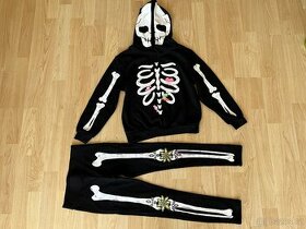 Mikina a elasťáky H&M kostra. Vel. 134/140. - 1