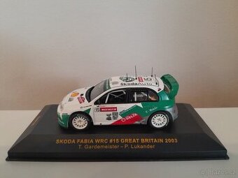 model ŠKODA FABIA WRC IXO RAM136
