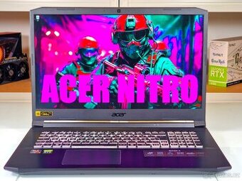 Herní notebook ACER NITRO | RYZEN 5800H | RTX 3060 | ZÁRUKA