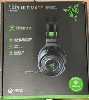 Herní sluchátka k herní konzoli XBOX Razer Nari Ultimate