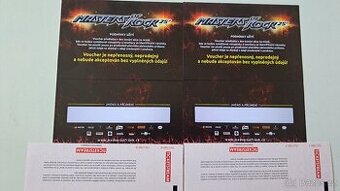 Prodám 2 vouchery( vstupenky) na Masters of Rock 2025