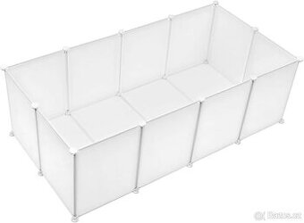EUGAD výběh pro králíky 142 x 72 x 45 cm 0028WL - 1