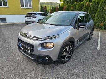 Citroen C3 1.2i,1.Majitel,ČR,Shine,Serviska,Kamera,Navi.