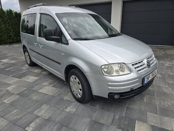 Vw caddy 1.9 tdi , 77kw, 5míst klima,el.okna