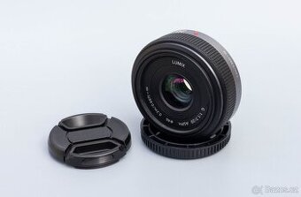 Panasonic 20 mm F1.7 - Micro 4/3 objektiv + UV filtr + CPL f