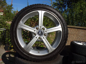 Golf/Passat/Superb/Octavia - zánovní zimní sada 17" 5x112