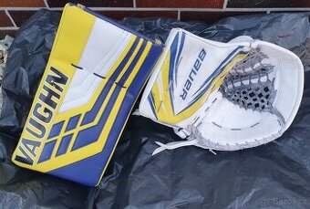 Lapacka BAUER a vyrazecka VAUGHN Profi