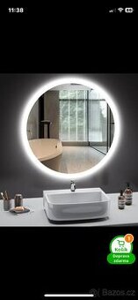 Koupelnové zrcadlo kulaté