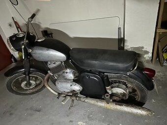 Jawa 250 kývačka s TP