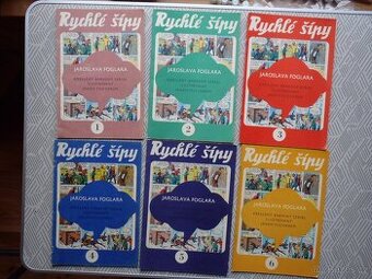 Rychlé šípy 16 sešitů 1969-1971 luxus